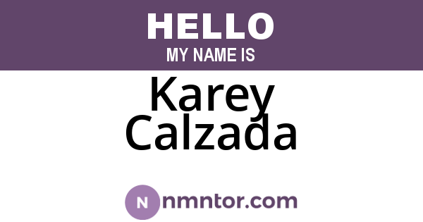 Karey Calzada