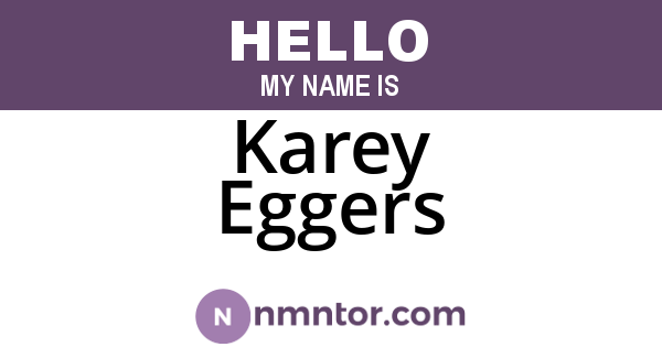 Karey Eggers