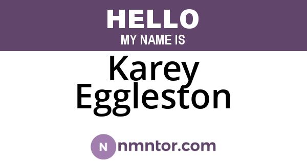 Karey Eggleston