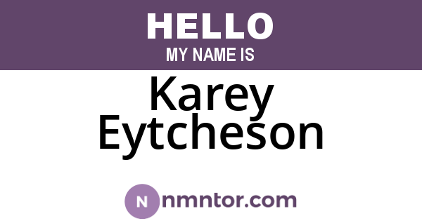 Karey Eytcheson