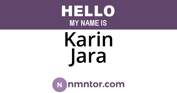 Karin Jara