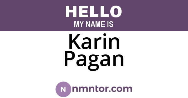 Karin Pagan