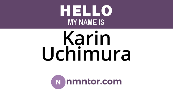 Karin Uchimura
