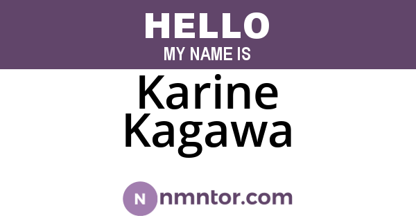 Karine Kagawa