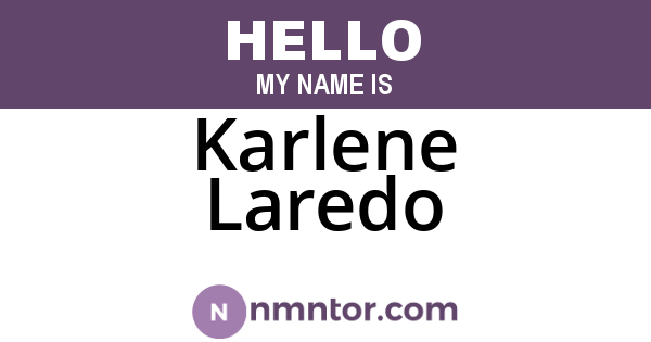 Karlene Laredo