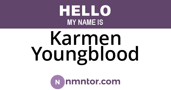 Karmen Youngblood