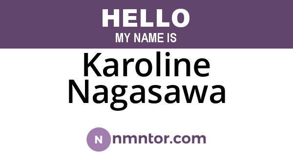 Karoline Nagasawa