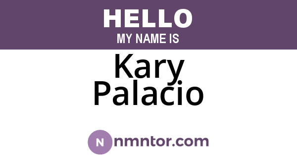 Kary Palacio