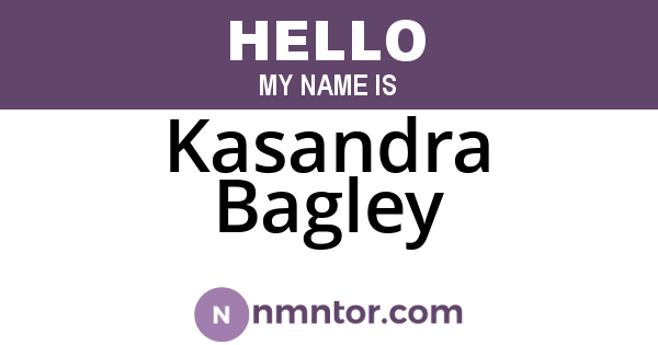 Kasandra Bagley