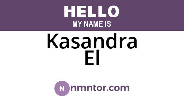 Kasandra El