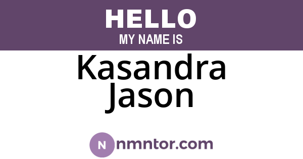 Kasandra Jason