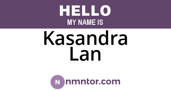 Kasandra Lan