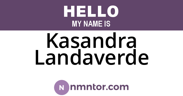 Kasandra Landaverde
