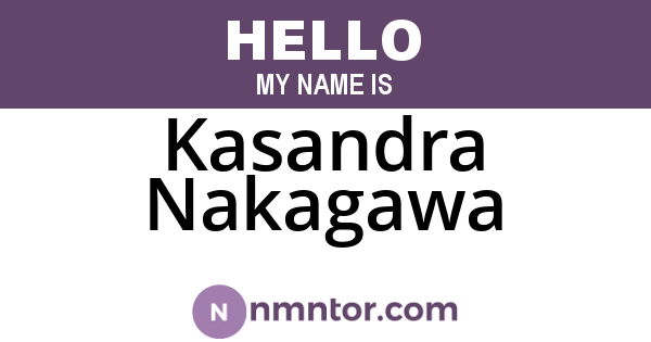 Kasandra Nakagawa