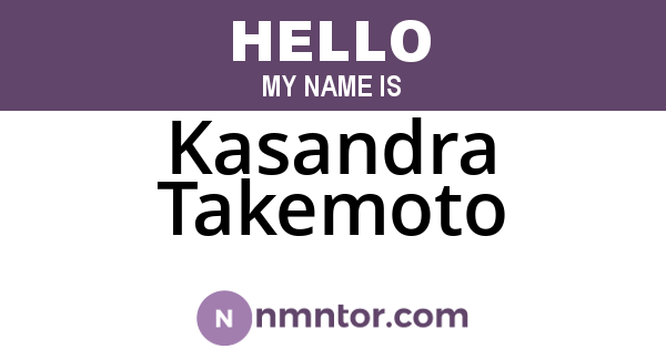 Kasandra Takemoto