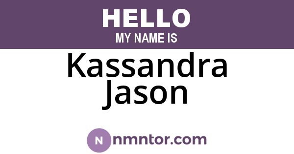 Kassandra Jason