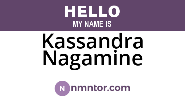 Kassandra Nagamine