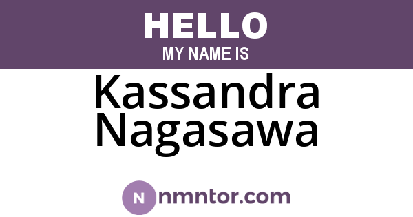 Kassandra Nagasawa