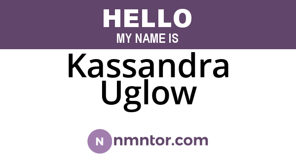 Kassandra Uglow
