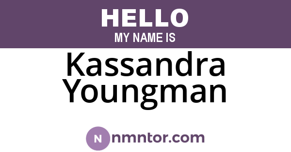 Kassandra Youngman