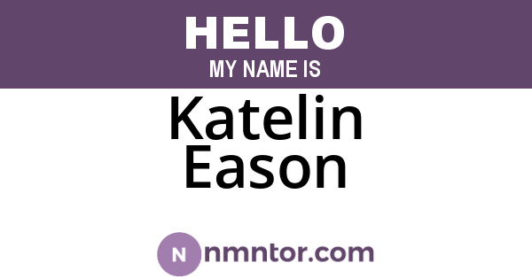 Katelin Eason