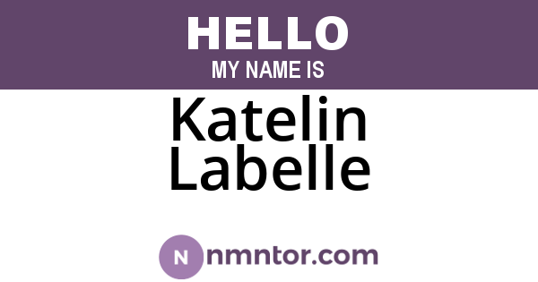 Katelin Labelle