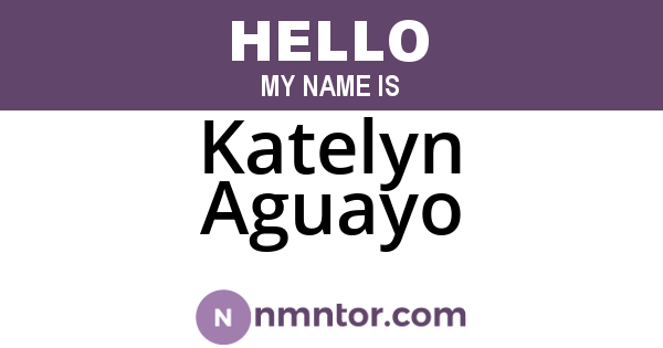 Katelyn Aguayo