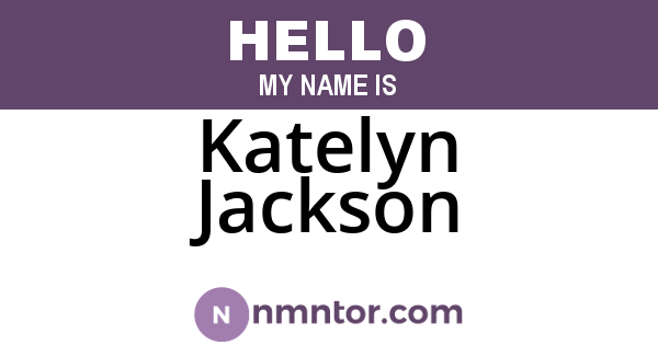 Katelyn Jackson