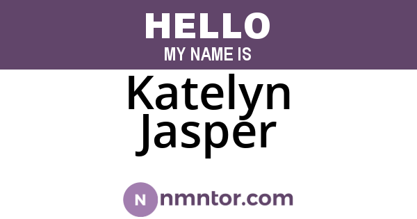 Katelyn Jasper