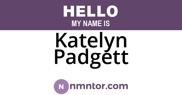 Katelyn Padgett