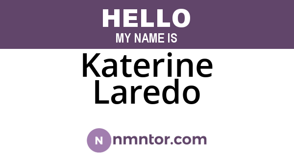 Katerine Laredo