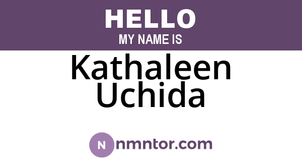 Kathaleen Uchida