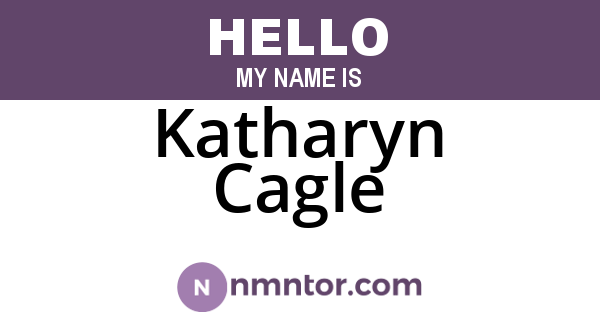 Katharyn Cagle