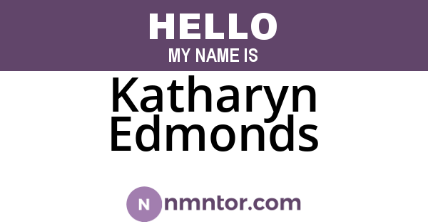 Katharyn Edmonds
