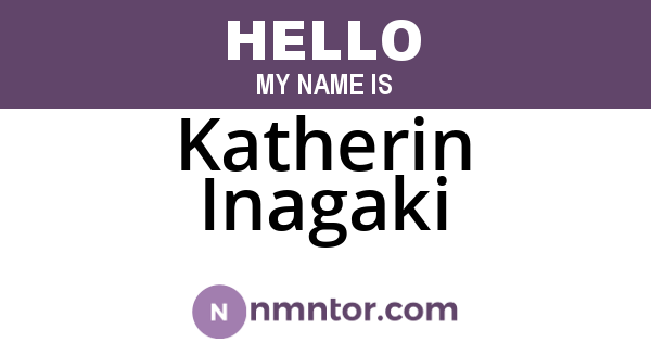 Katherin Inagaki
