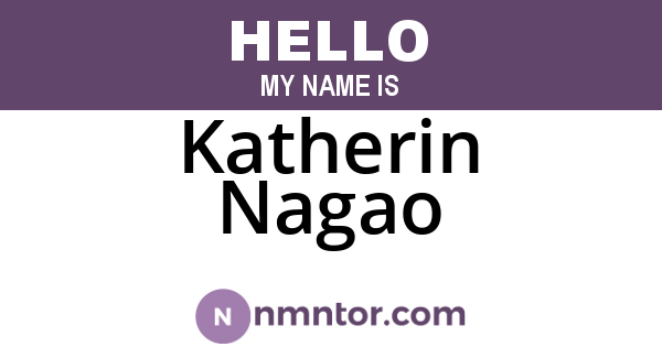 Katherin Nagao