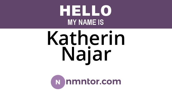 Katherin Najar