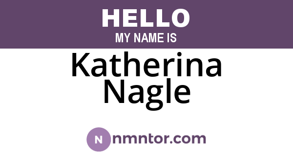 Katherina Nagle