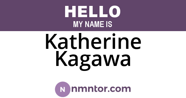 Katherine Kagawa