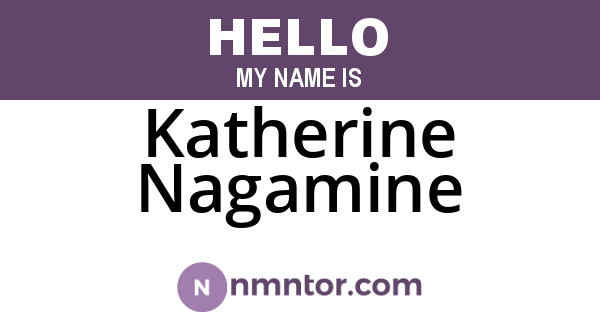 Katherine Nagamine