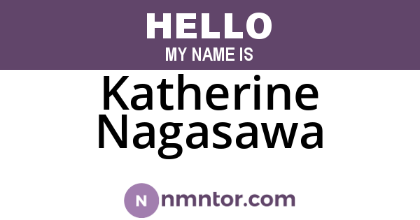 Katherine Nagasawa