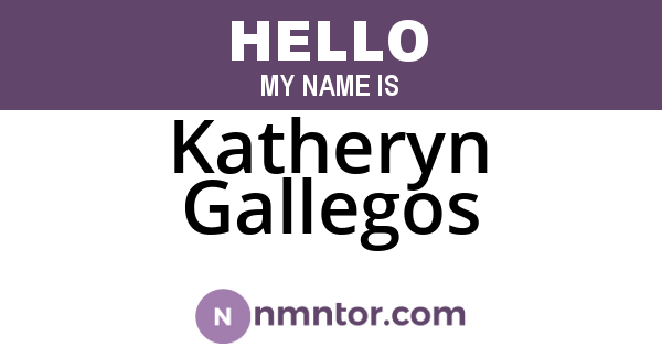 Katheryn Gallegos