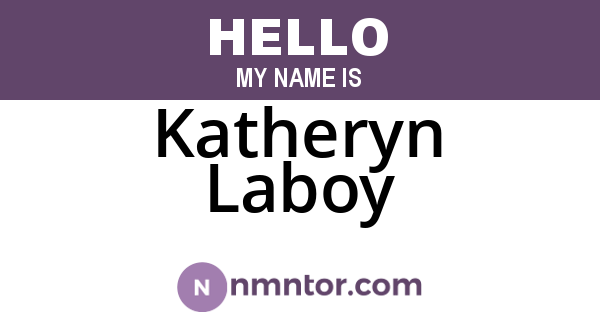 Katheryn Laboy