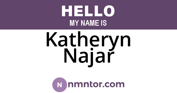Katheryn Najar