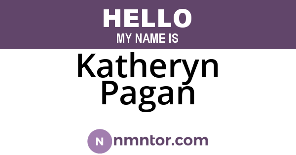 Katheryn Pagan