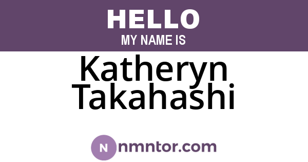 Katheryn Takahashi