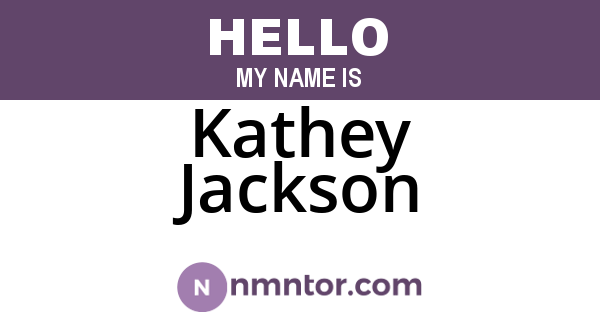 Kathey Jackson
