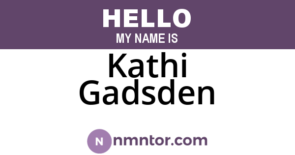 Kathi Gadsden