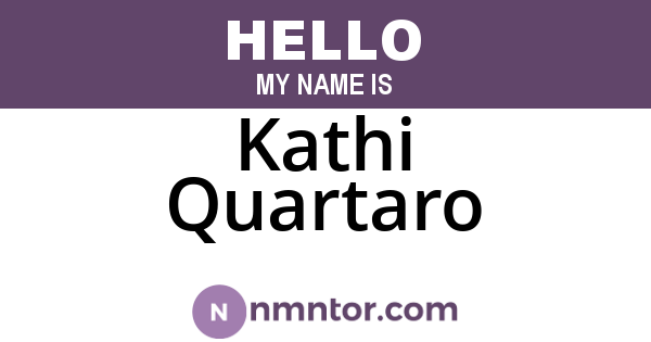 Kathi Quartaro