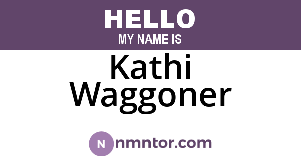 Kathi Waggoner